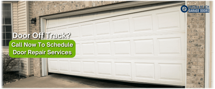 Garage Door Off Track In Virginia Beach